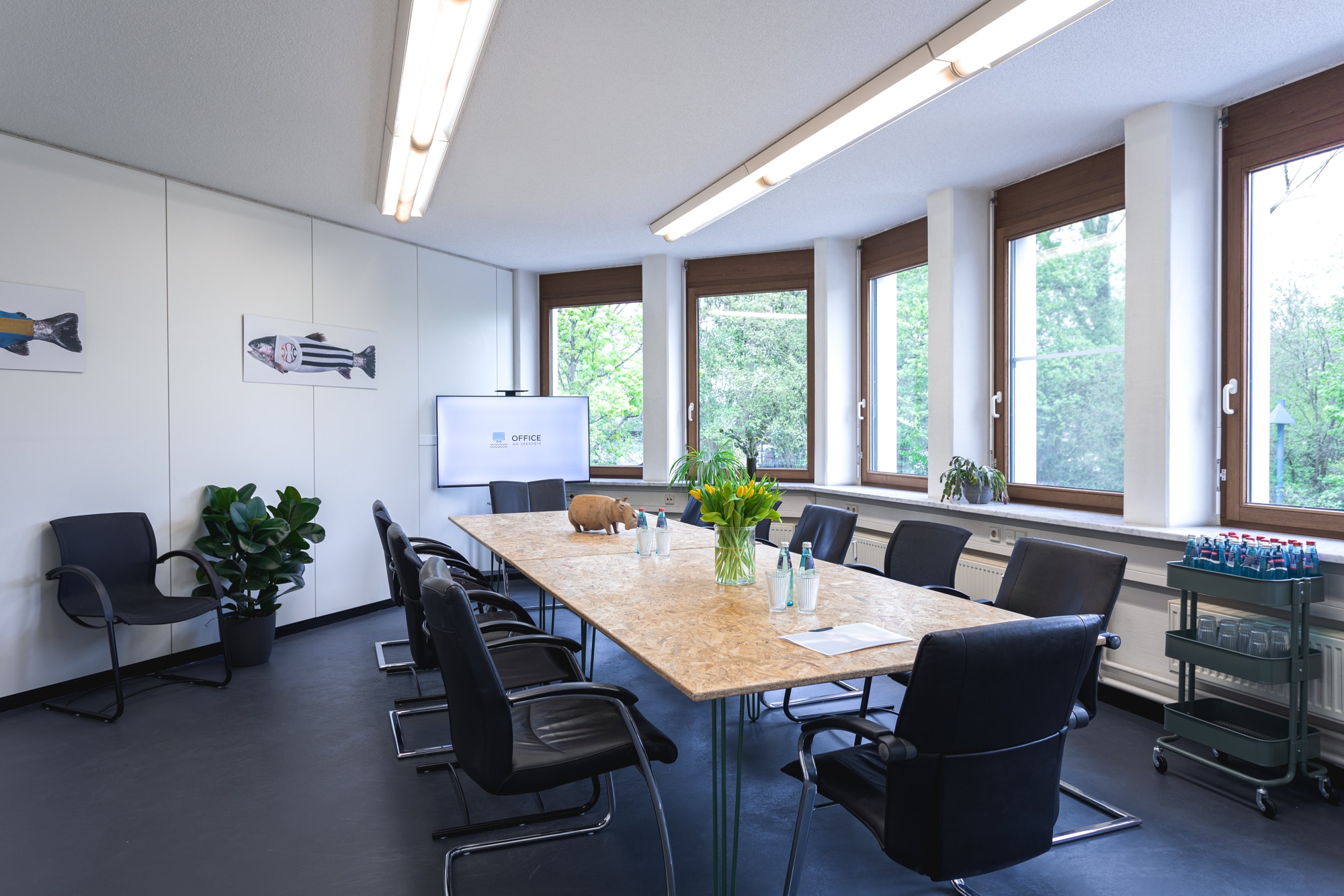 Coworking Garten Eventlocation in Konstanz am Seerhein